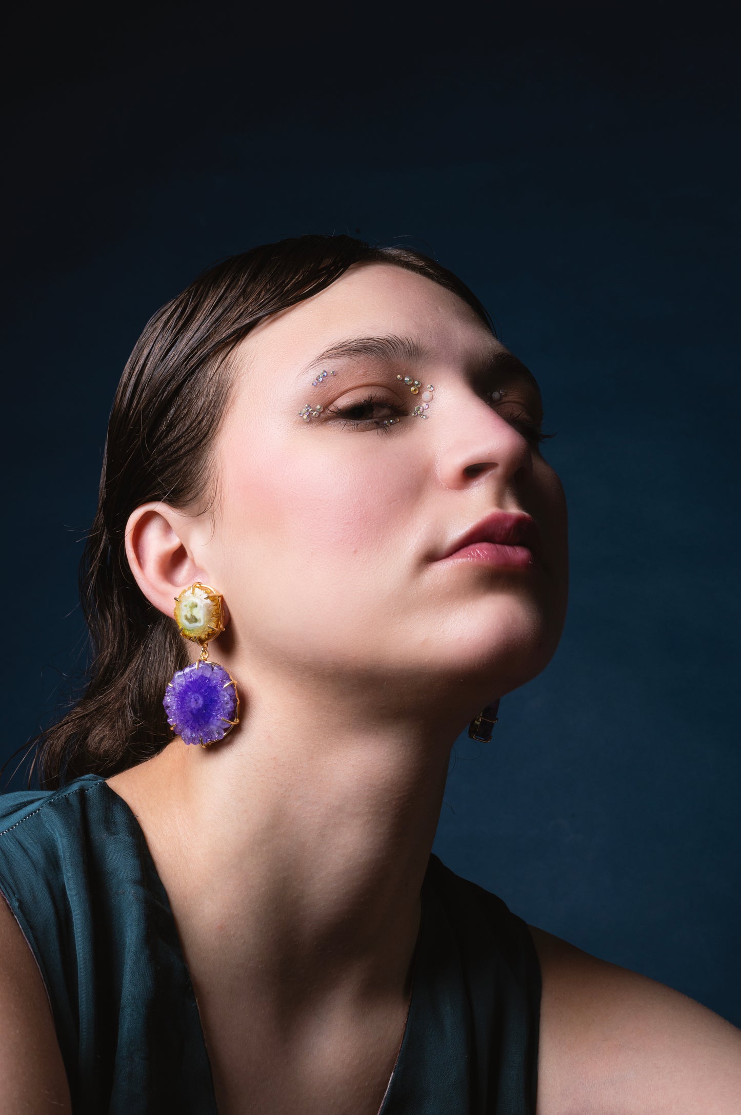 Citrine Twilight Drop Earrings