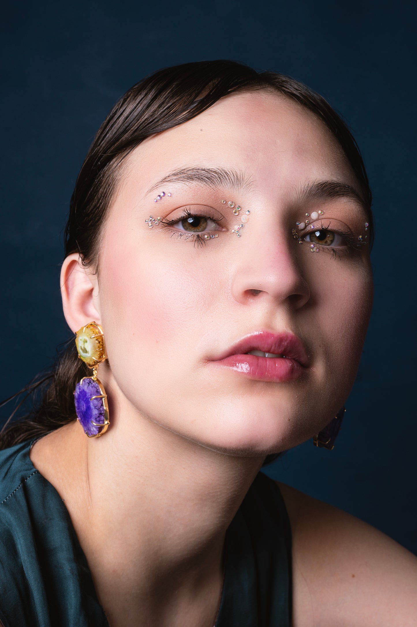 Citrine Twilight Drop Earrings