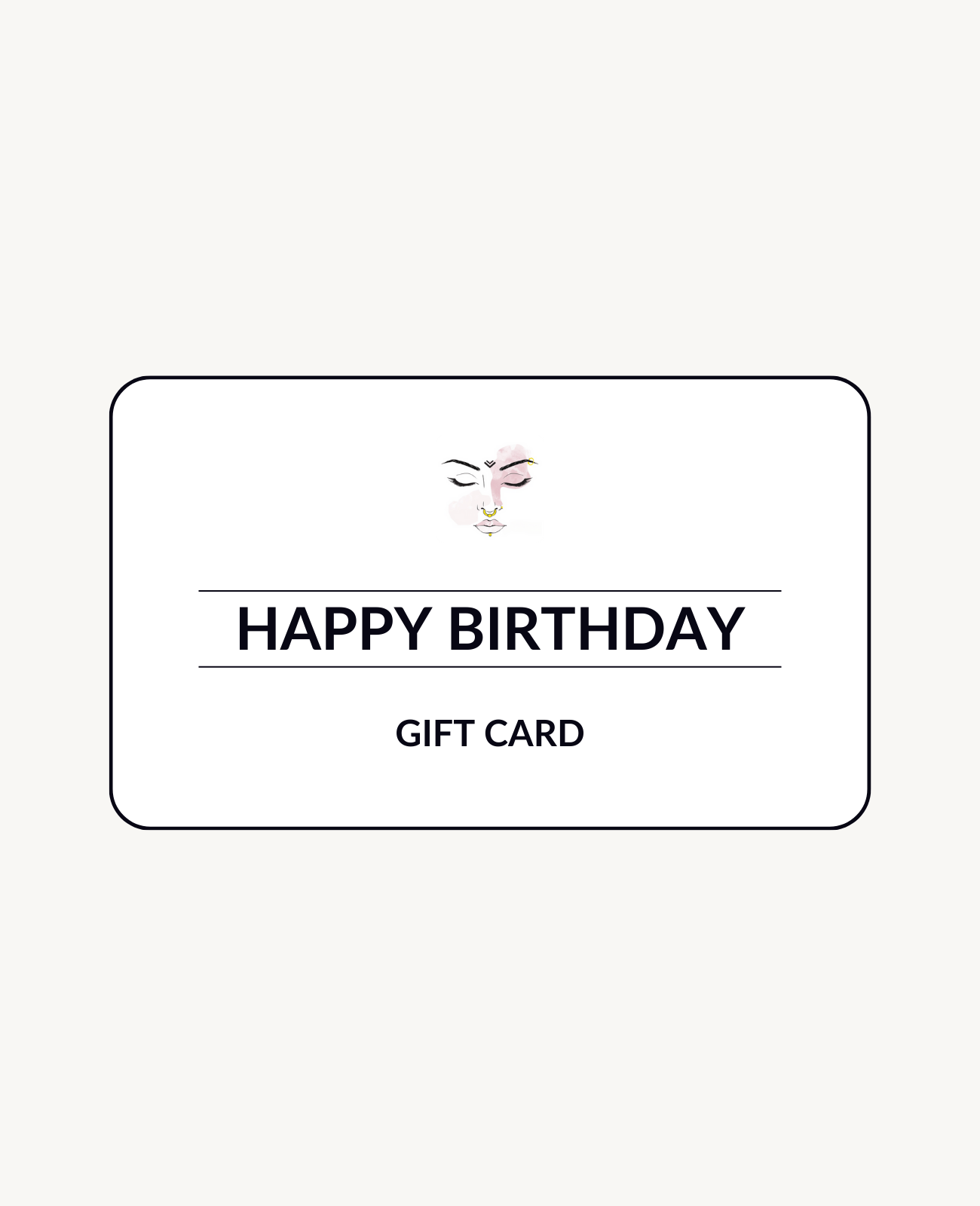 Birthday Gift Card