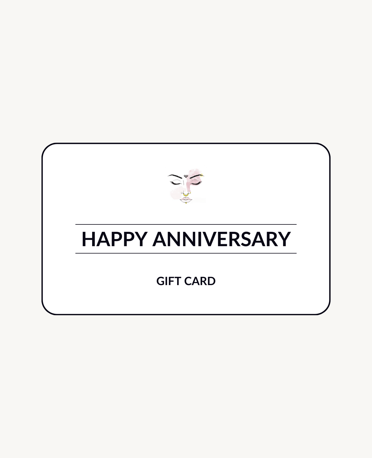 Anniversary Gift Card