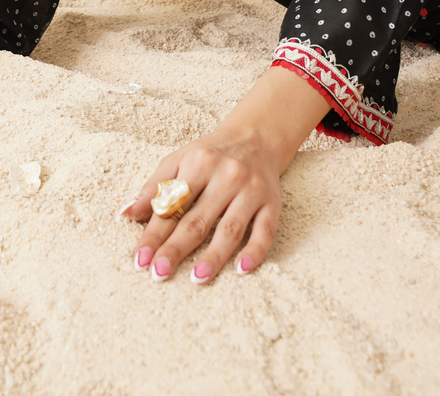 Bold Baroque Statement Ring